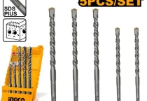 Bộ 5 mũi khoan bê tông đuôi gài AKD2052