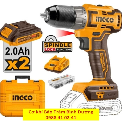 INGCO23_Máy khoan búa dùng pin CIDLI20508