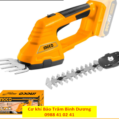 INGCO22_Máy tỉa cành-cỏ làm vườn dùng Pin 20v CSTLI2001