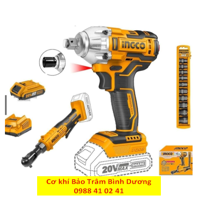 INGCO23_Combo máy siết buloong COSLI23066
